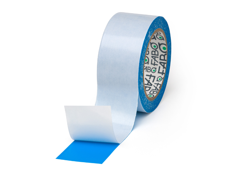 732 – Nastro biadesivo in polietilene blu
